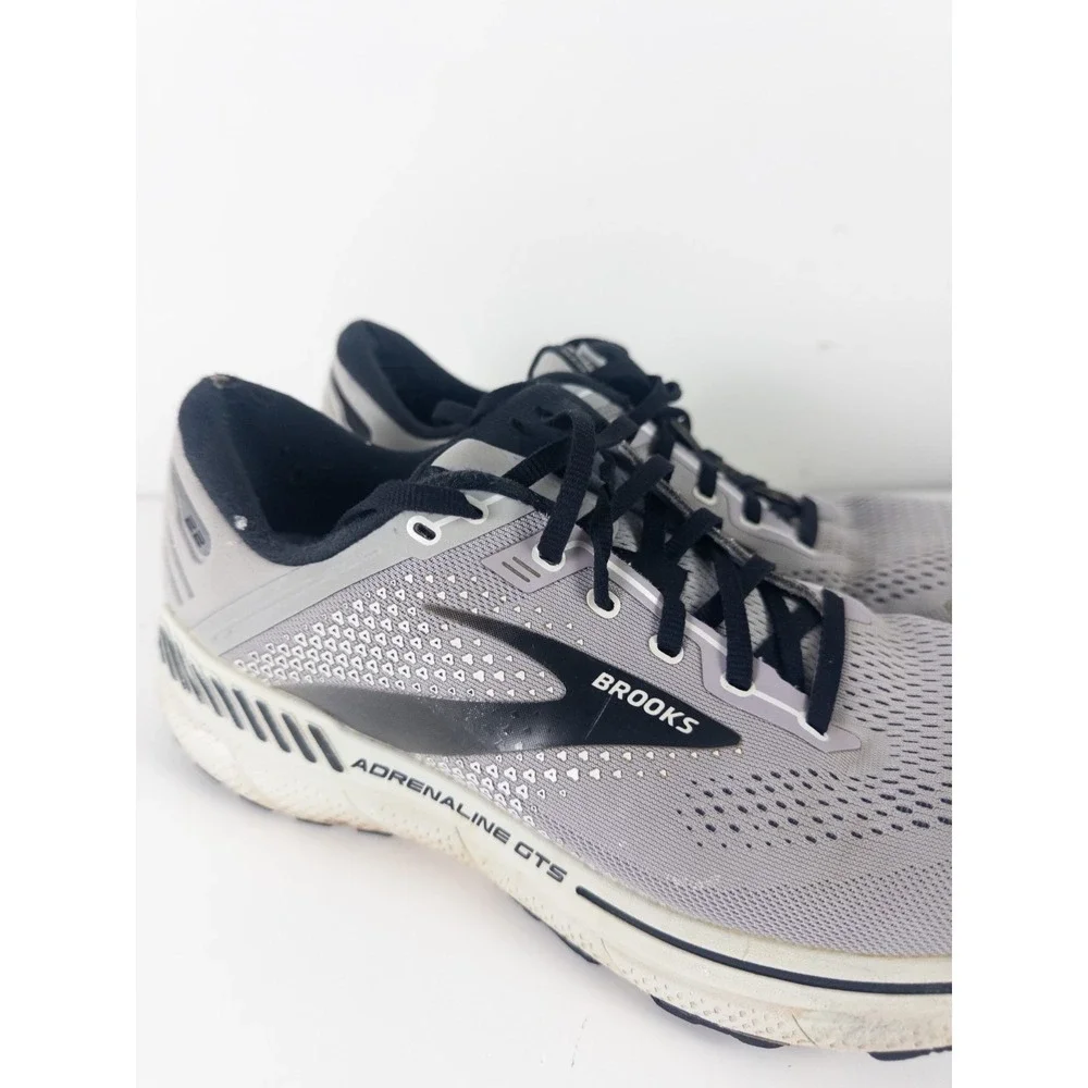 Brooks Adrenaline GT5‎ 22 Running Shoes Mens Gray US 12 EU 46 Lace Sneakers